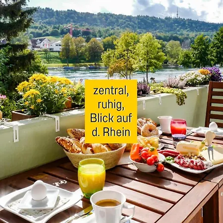 Perfekt Fuer Paerchen, Apartment Mit Rheinblick Und Kostenlosem Parkplatz Busingen am Hochrhein Exterior photo